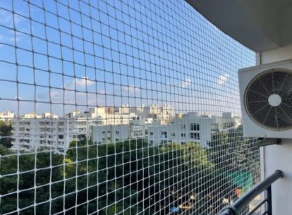 Balcony Safety Nets Installation in Amaravati