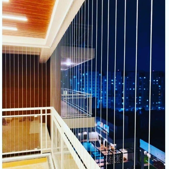 Invisible Grills Installation in Mahbubnagar by Rio Safety Solutions